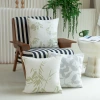 Summer ice silk cool pillow cover, light luxury ins living room sofa pillow, headrest, office cushion, waist support details Picture